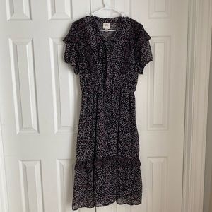 Women’s floral midi dress